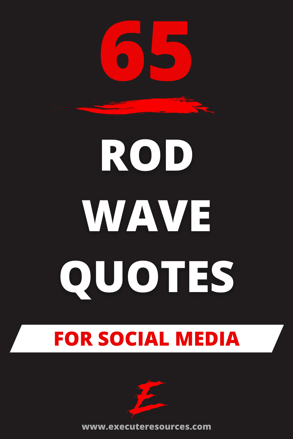ROD WAVE QUOTES Poster for Sale by HoomenSTORE  Redbubble